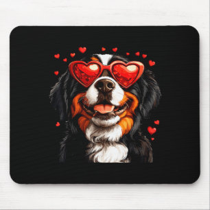 Bernese Mountain Cute Berner Dog Lover Valentines Mouse Mat