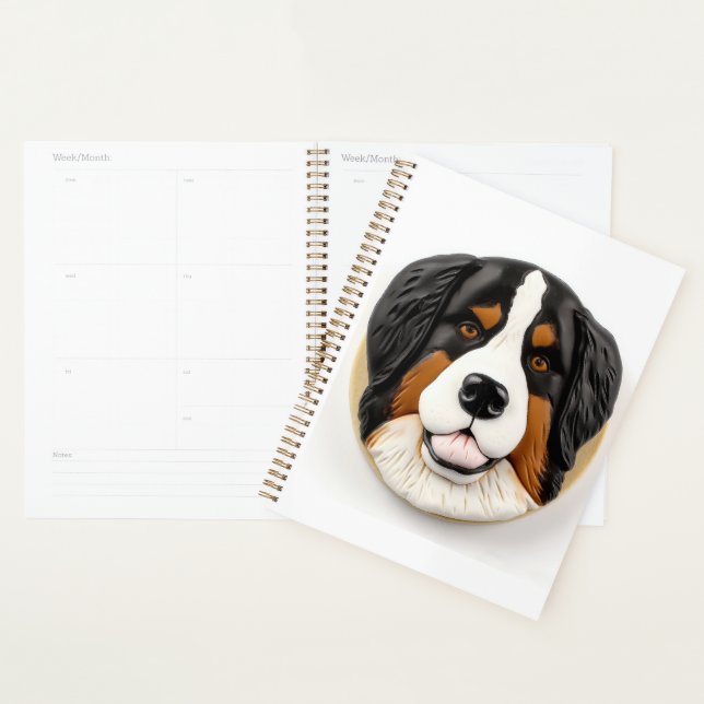 Bernese Mountain Dog 3D Inspired Planner (Display)