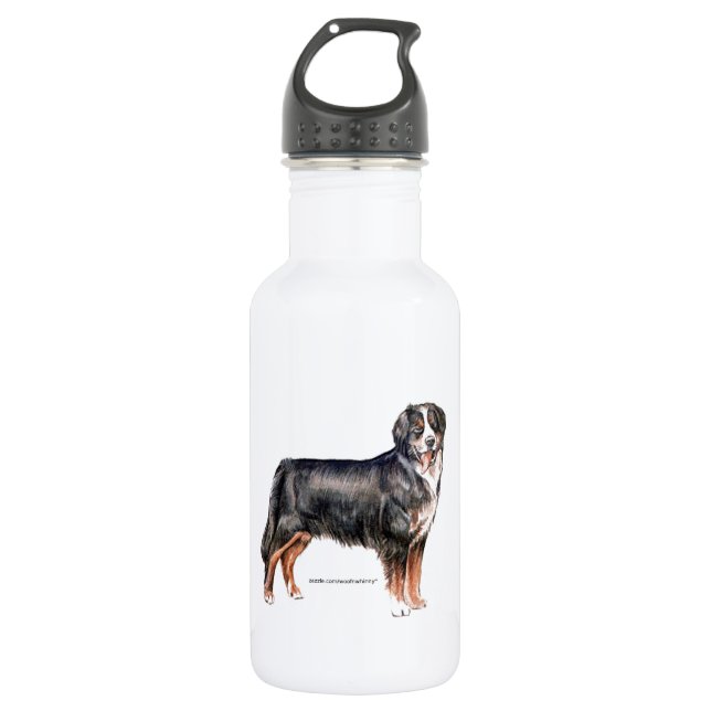 Bernese Mountain Dog 532 Ml Water Bottle (Front)