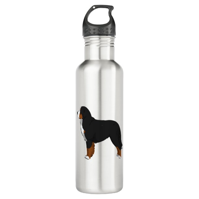 Bernese Mountain Dog  710 Ml Water Bottle (Front)