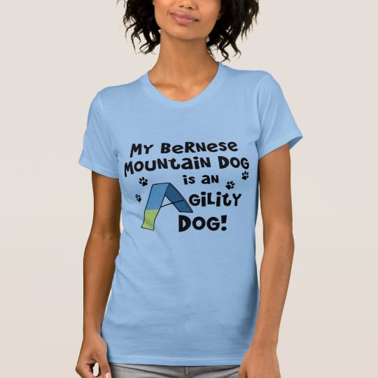 Bernese Mountain Dog Agility Dog T-Shirt