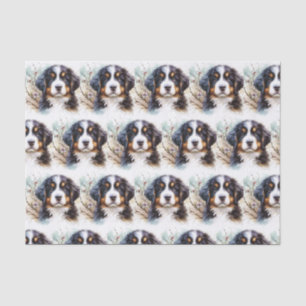 Bernese Mountain Dog AI Puppy  Tissue Paper