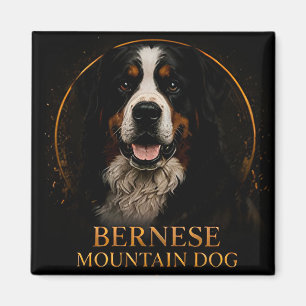 Bernese Mountain Dog Alpine Heritage Magnet