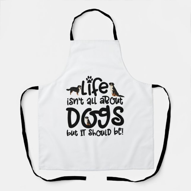 Bernese Mountain Dog Apron (Front)