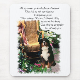 Bernese Mountain Dog Art Gifts Mouse Mat