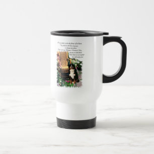 Bernese Mountain Dog Art Gifts Travel Mug