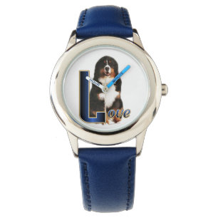 Bernese Mountain Dog Art Gifts Watch