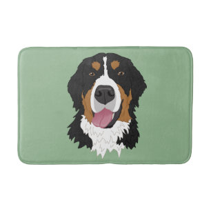 Bernese Mountain Dog  Bath Mat