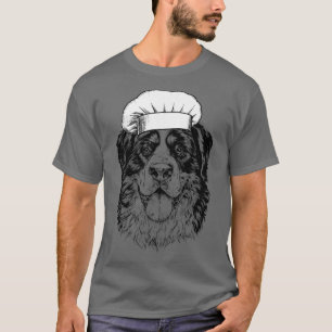 Bernese Mountain Dog Berner BMD Cook Chef Funny Co T-Shirt