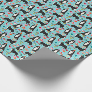 Bernese Mountain Dog Birthday Gift Wrap