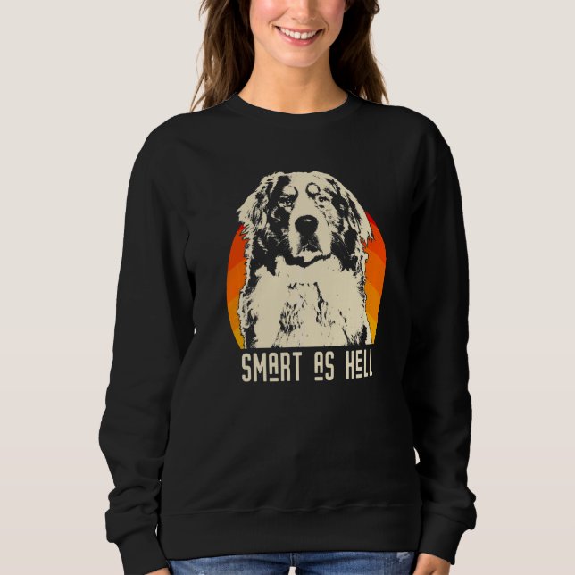 Bernese Mountain Dog Breed  12 Sweatshirt (Front)