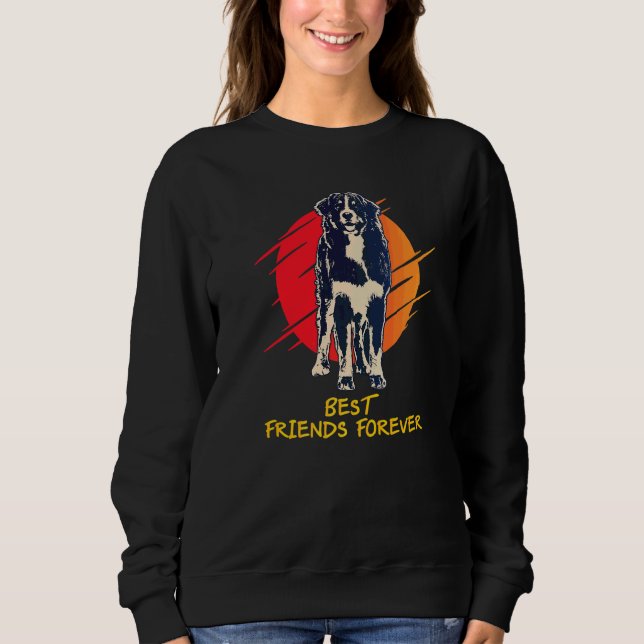 Bernese Mountain Dog Breed  58 Sweatshirt (Front)