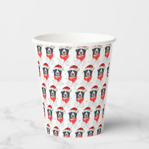 Bernese Mountain Dog Breed Christmas Paper Cups