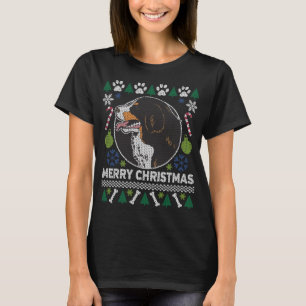 Bernese Mountain Dog Breed Ugly Christmas Sweater