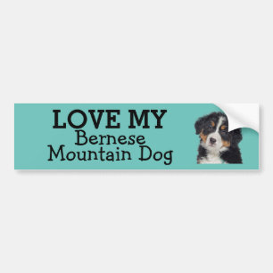 Bernese Mountain Dog bumper sticker