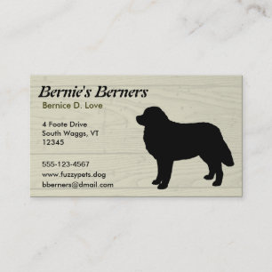 Bernese Mountain Dog Business Card