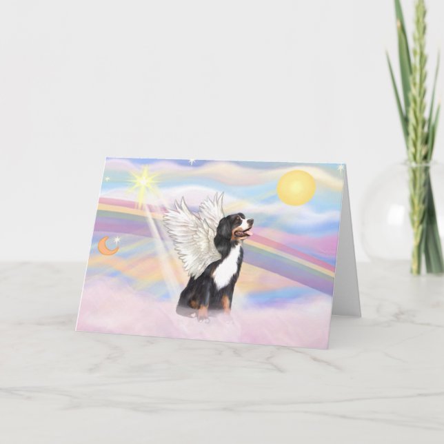 Bernese Mountain Dog Card (Front)