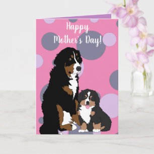 Bernese Mountain Dog Card