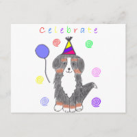 Bernese Mountain Dog Celebrate