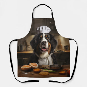 Bernese Mountain Dog Chef Apron