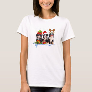 Bernese Mountain Dog Christmas Cute T-Shirt