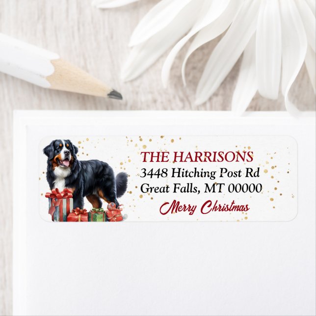 Bernese Mountain Dog Christmas Gifts (Insitu)