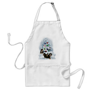 Bernese Mountain Dog Christmas Gifts Standard Apron