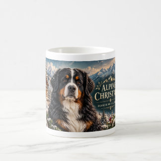 Bernese Mountain Dog Christmas Mug | Alpine Christ