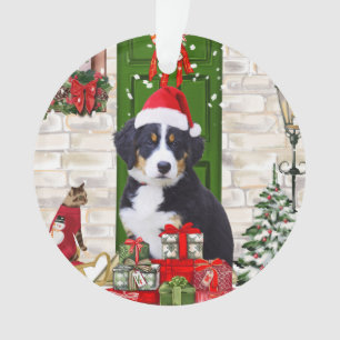 Bernese Mountain Dog Christmas Ornament