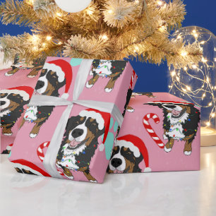 Bernese Mountain Dog Christmas  Wrapping Paper