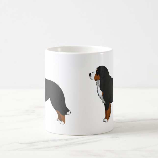 Bernese Mountain Dog Coffee Mug (Center)