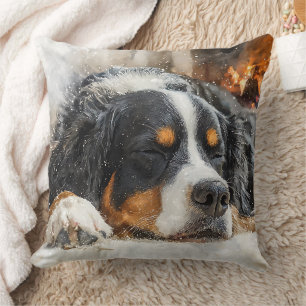 Bernese Mountain Dog Cushion