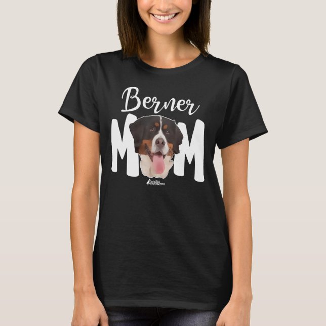 Bernese Mountain Dog Cute Berner Mum Walking Top F (Front)