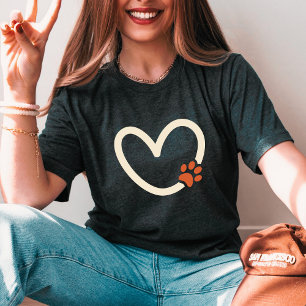 Bernese Mountain Dog Cute Modern Gift with heart T-Shirt