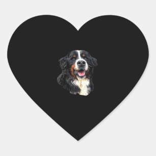 Bernese Mountain Dog Cuteness! Classic T-Shirt Heart Sticker
