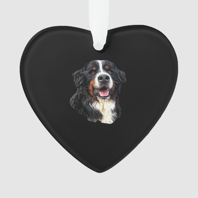 Bernese Mountain Dog Cuteness! Classic T-Shirt Ornament (Front)