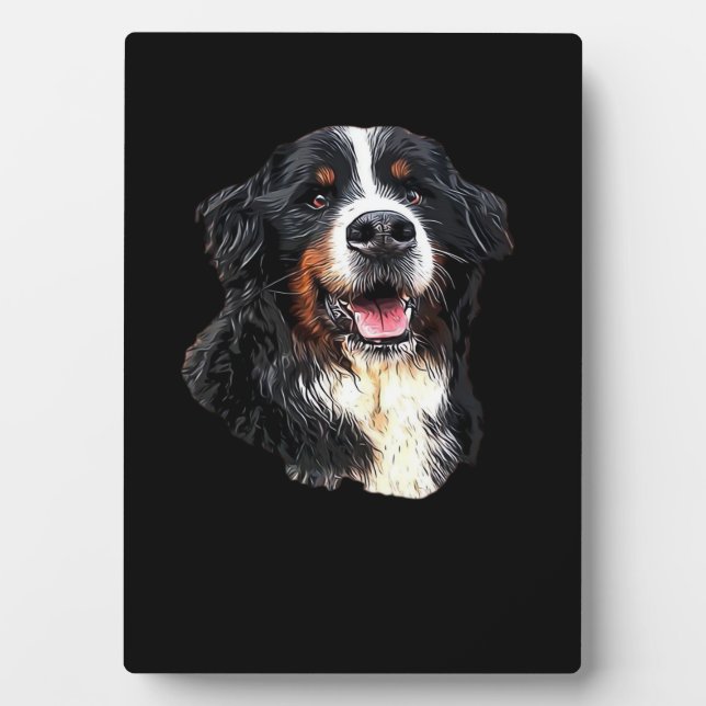 Bernese Mountain Dog Cuteness! Classic T-Shirt Plaque (Front)