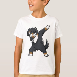 Bernese Mountain Dog Dabbing T-Shirt