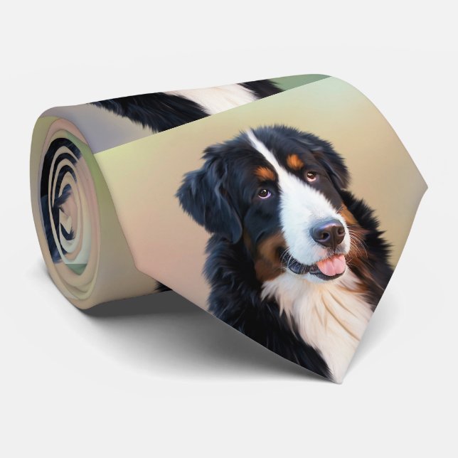 “bernese mountain dog”,dog,puppy,silhouette,name,p tie (Rolled)