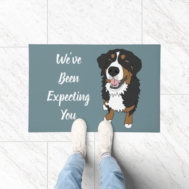 Bernese Mountain Dog  Doormat (Indoor)