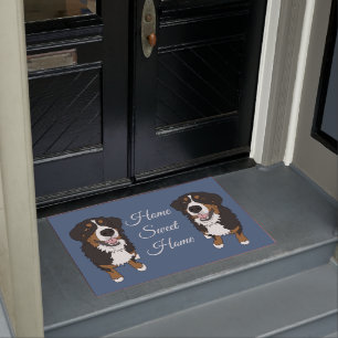 Bernese Mountain Dog  Doormat