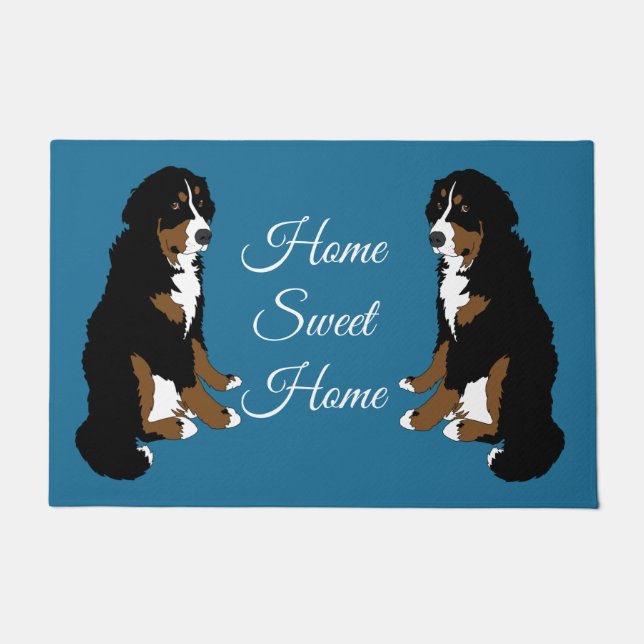 Bernese Mountain Dog  Doormat (Front)