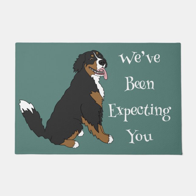 Bernese Mountain Dog  Doormat (Front)