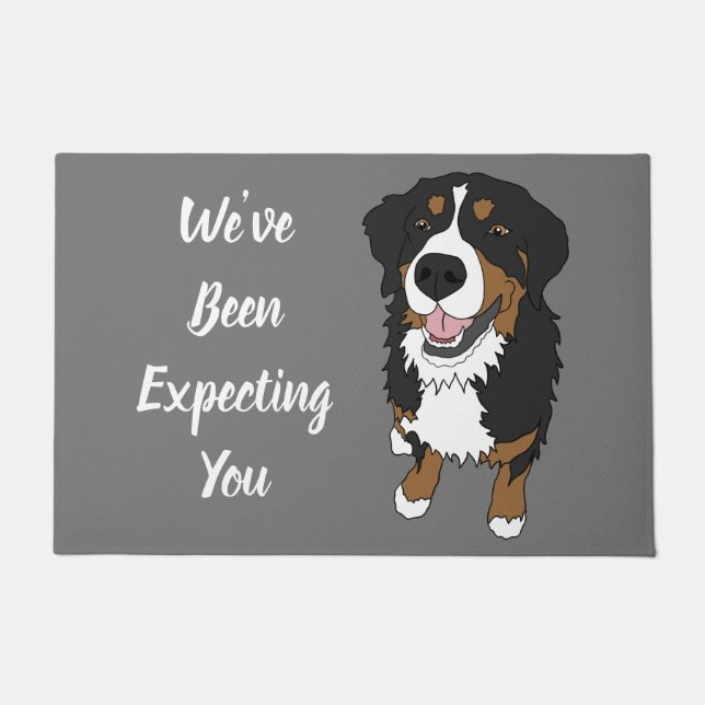 Bernese Mountain Dog  Doormat (Front)