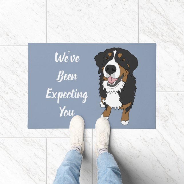 Bernese Mountain Dog  Doormat (Indoor)
