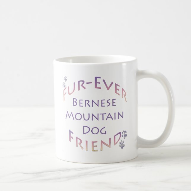 Bernese Mountain Dog Furever Coffee Mug (Right)