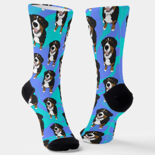 Bernese Mountain Dog Galaxy  Socks