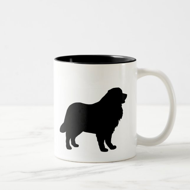 Bernese Mountain Dog Gear Two-Tone Coffee Mug (Right)