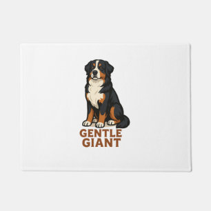 Bernese Mountain Dog Gentle Giant. Doormat
