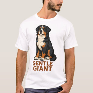 Bernese Mountain Dog Gentle Giant. T-Shirt